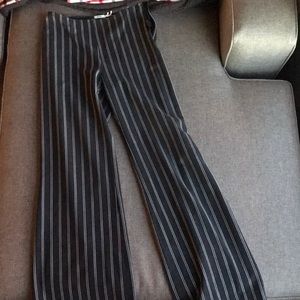 Kimchi blue navy and white flair pants size 4US